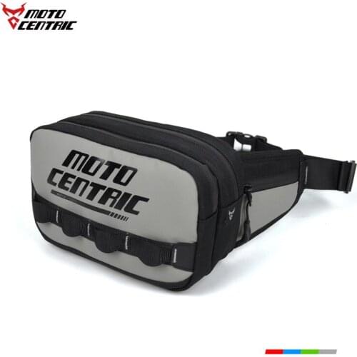 Motocentric New Motorcycle Waist Bag Fashion Locomotive For Men Motorcycle Bag Waterproof Chest Packages Unisex Belt Bag