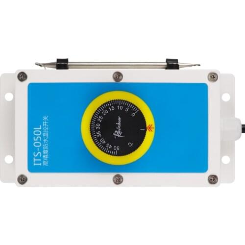 Waterproof dustproof thermostat Korea Rainbow knob Liquid expansion type temperature control switch Temperature control box