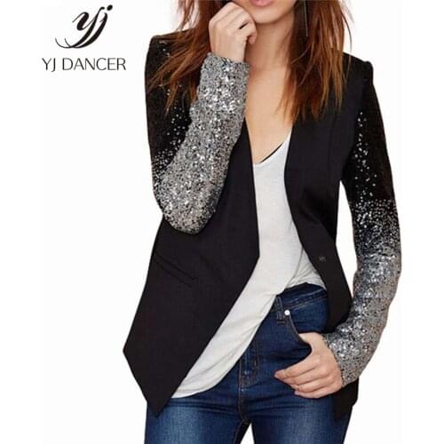 YJ DANCER Women's Office Blazers