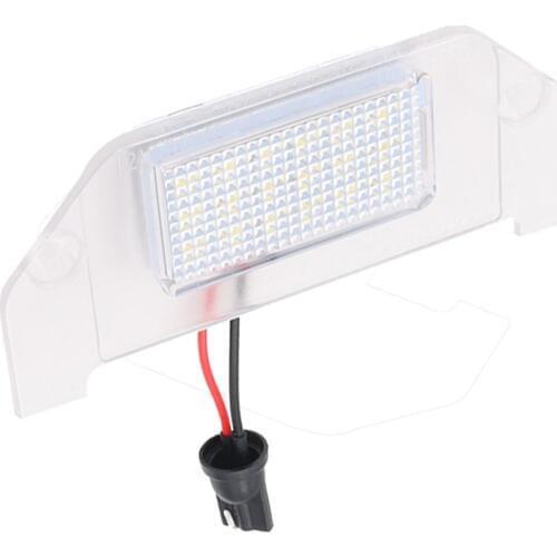 1Pcs 6000K White 18-SMD LED Number License Plate Light For Dodge Charger Challenger Chrysler 300