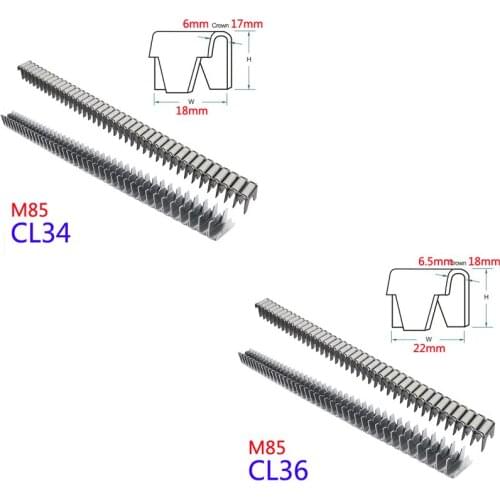 3000PCS Air Pneumatic M85 M88 Nail Gun Nails Furniture Nail Mattress Clip Clinching Tool For Cage Fixing