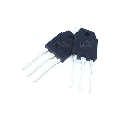 5Pcs SGH80N60UFD TO-3P SGH80N60 TO-247 G80N60 80N60 G80N60UFD