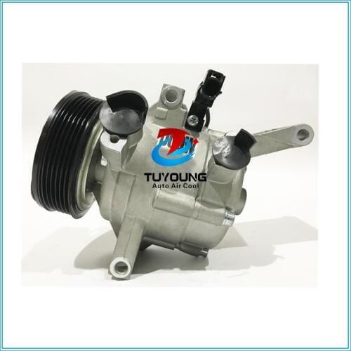 Automotive air conditioning compressor for Mazda 2 3DM with 3 bolt 6PK 12V
