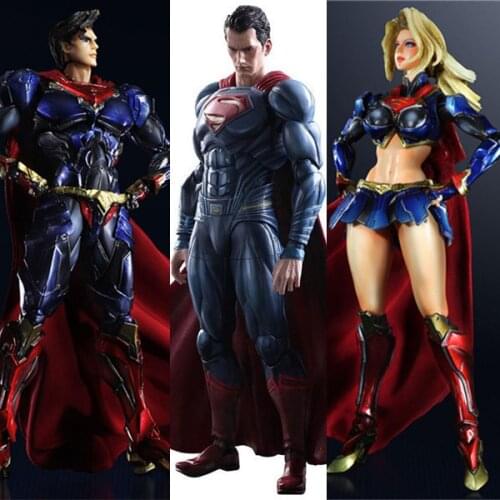 Hasbro Genuine DC Justice League Superman Supergirl Joints Movable Action Figure Model Toys
