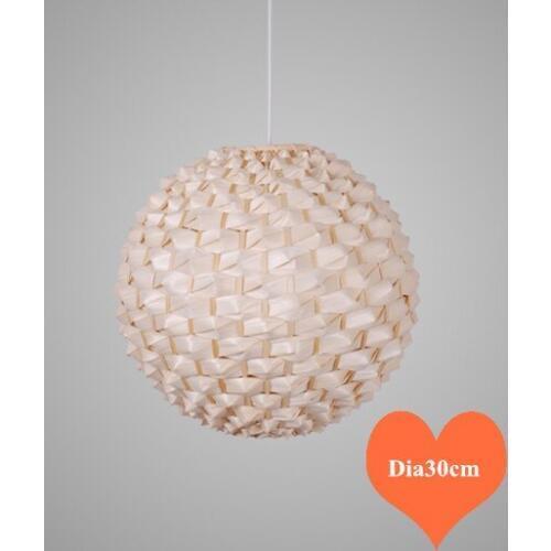 Chinese handwoven wicker/bamboo Pendant Lights Southeast Asia brief round Dia30cm E27 LED lamp for porch&parlor&stairs LHDD010