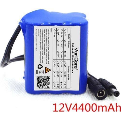 12 V 4400 mAh Lithium-Ion Battery 12.6 In Mobile Equipment 4.4ah Router Back-Batteries
