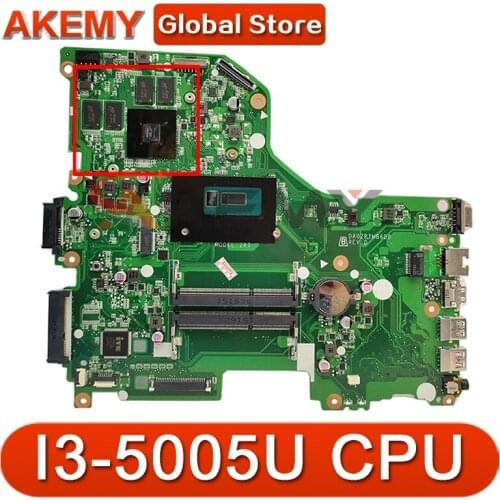 Akemy Laptop motherboard For ACER Aspire E5-573TG I3-5005U Mainboard DAOZRTMB6D0 N16V-GM-B1 DDR3