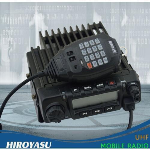 New Arrival HIROYASU MH-370U UHF 400-490MHz 45Watt 200 Channels Mobile Radio Station
