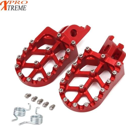 Motorcycle Foot Pegs Footpegs FootRest Pedal For HONDA CR125 250 CRF 150R 250R 250X 250RX 450R 450RX 450X 450L 250L 250M 1000L