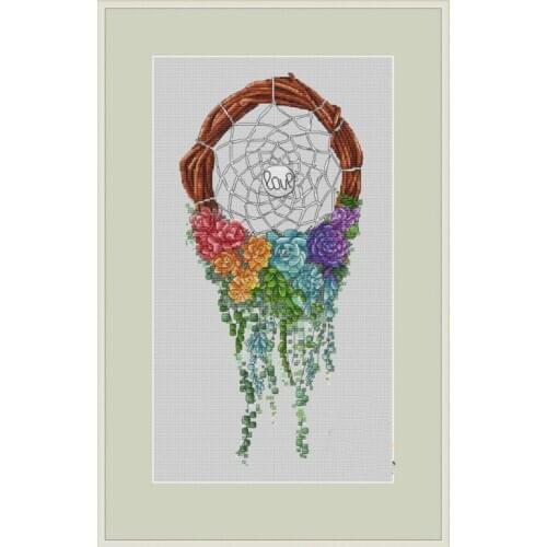 ZZ1801 DIY Homefun Cross Stitch Kit Packages Counted Cross-Stitching Kits New Pattern NOT PRINTED Cross stich Painting Set