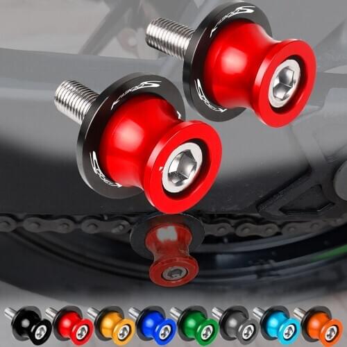 New k1300s LOGO For BMW K1300S K1300 S R GT 2009-2015 2016 2017 Motorcycle Chain Adjustment Block Frame swingarm Spools sliders