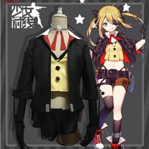 New Arrival Game Girls Frontline EVO 3 Cosplay Costume Fashion Cute Uniform Suits Halloween Party Role Play Clothing Custom-Make