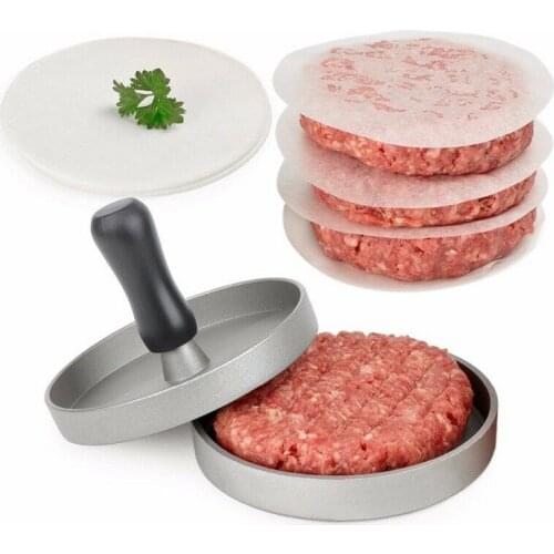 Heavy Hamburger Press Burger Meat Beef Grill Patty Maker Mould Kitchen BBQ Tool
