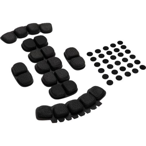 Helmet Pad Replacements Airsoft Helmet Pads 39PCS/Set Foam Cushion Accessories Motorcycle Foam Pad Liners Protective Mats