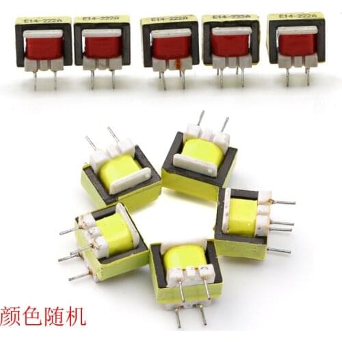 2021 New 5Pcs 1300 : 8 Ohm Transformer EE14 Transformateur POS Transformador