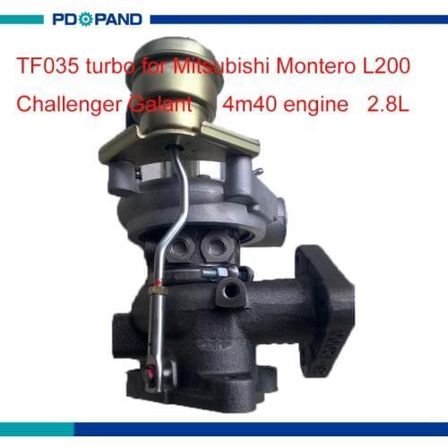 Engine turbo kit TF035 supercharger 49135-03100 49135-03101 49135-03110 for Mitsubishi Montero L200 Challenger Galant 4m40 T2.8L