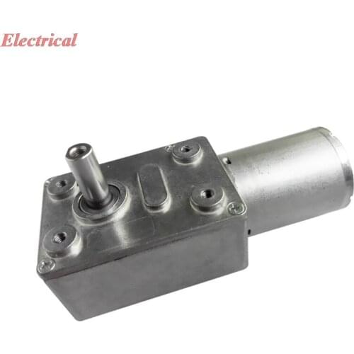 1pc 370 Worm Gear Reducer DC Motor 6V 12V 24V 2Rpm/Min 6Rpm/Min 10Rpm/Min 18Rpm/Min 25Rpm/Min 40Rpm/Min 101Rpm/Min 160Rpm/Min