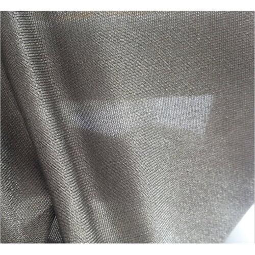 100% silver fiber anti radiation fabric electroconductive antistatic fabric for maternity dress