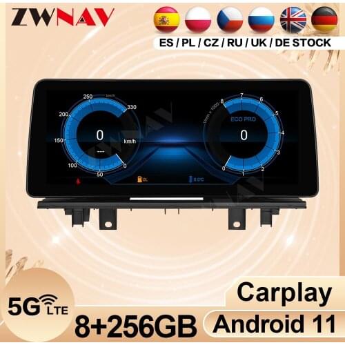 256G Carplay Android 11 Multimeida Screen For BMW X1 F48 2016 2017 2018 Car Auto Audio Radio Receiver GPS Video Player Head Unit