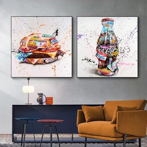 Abstract Graffiti Street Art Gamepad Leisure Canvas Painting Posters and Prints Wall Art Picture for Living Room Home Decoration
