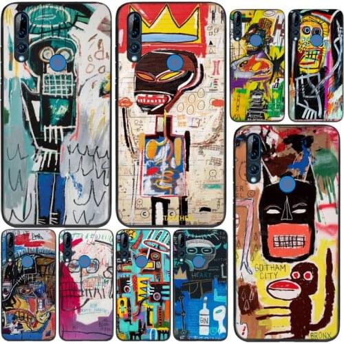 Jean Michel Basquiat Art Graffiti Phone Case For Huawei P20 30 40 Pro Mate 20 30 40 Pro Honor 9x 10 30lite Y62019