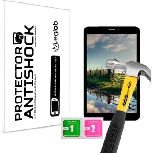 Screen protector Anti-Shock Anti-scratch Anti-Shatter compatible with Tablet Majestic TAB-638