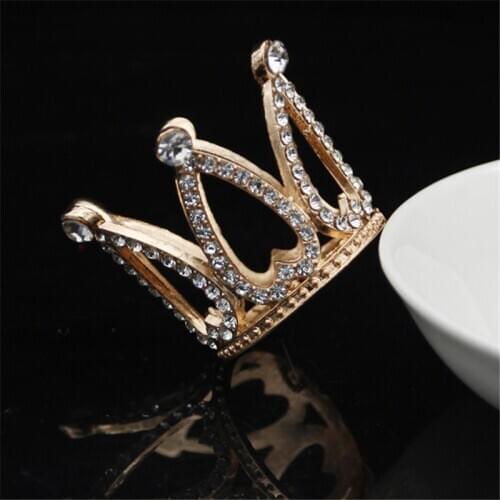 Quality Full Rhinestone Baby Small Crown Headbands Little Tiaras for Children Birthday Cake Crown Girls Baby Hair Jewelry