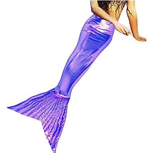 Colourful Shiny Metallic Mermaid Tail Cosplay Party Costume