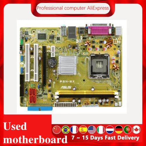 For Asus P5N-MX Desktop Motherboard Socket LGA 775 DDR2 Original Used Mainboard On Sale