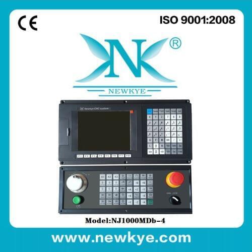 Newkye 4 axis Milling machine cnc system / cnc controller with panel A NJ1000MDb-4