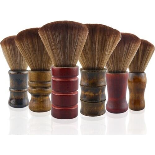 Professional Soft Barber Neck Face Duster Brushes Hair Cleaning Hair Brush Barber Hair Cutting Hairdressing Barber Neck Brush