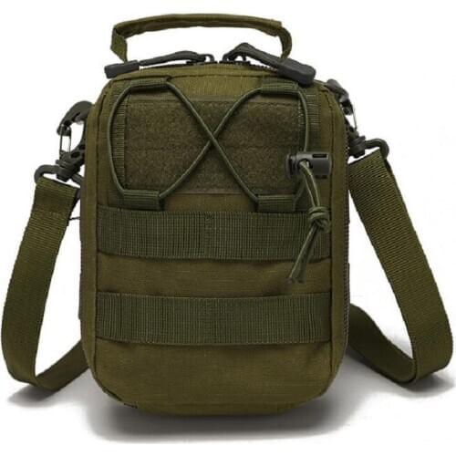 Outdoor Tactical Shoulder Bag Molle Backpack Camping Hiking Climbing Bag Hunting Daypack Fishing Travel Trekking Chest Bag