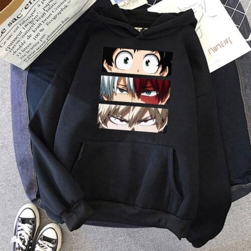 Unisex My Hero Academia Hoodie Sweatshirt Manga Todoroki Izuku Midoriya Himiko Toga Funny Anime Boku No Hero Academia Hoody Top