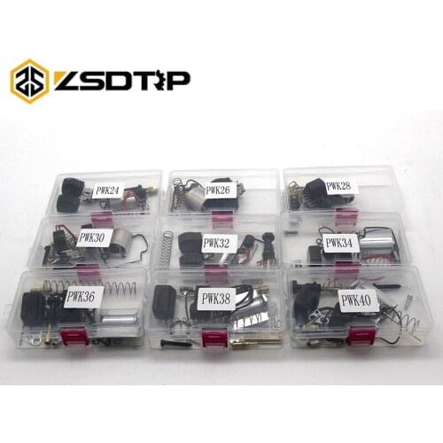 ZSDTRP PWK 24 26 28 30 32 34 36 38 40 mm KEIHIN KOSO Motorcycle Carburetor Carburador Repair Kit With Spare Jets Sets