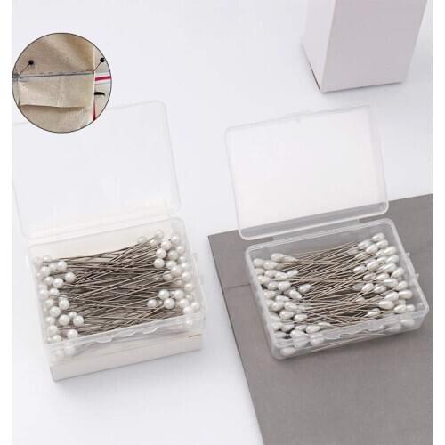 100pcs/Set Sewing Pins Locating Pin Apparel Sewing Needle DIY Handcraft Patchwork Dressmaking Pins Garment Sewing Accessories
