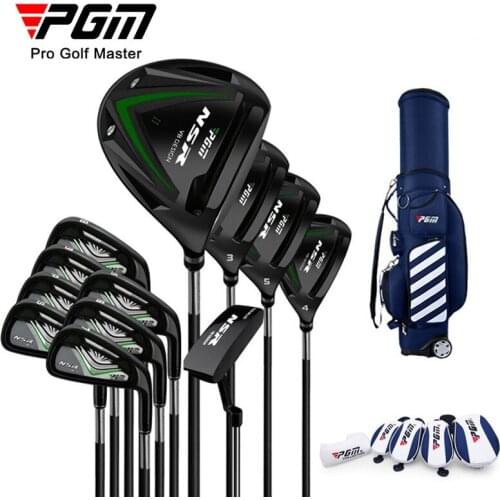 2020 New Pgm Gold Edition Golf Clubs Full Set of Equipment Mens Professional Sets Bar High Rebound Casting Titanium No. 1 Wood