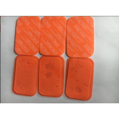 2400pcs Training Gel Pad Replacement for EMS ABS high conductivity gel sheet Transparent sealed bag Set of 6 Gel Pad six pads