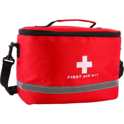 First Aid Kit Camping Military Kits Large Shoulder Strap Portable Car Emergency Medical Bag Home Travel Outdoor Storage Bag