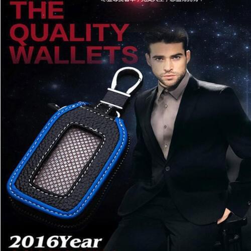 Peacekey Car Emblem Remote Key Case Cover Bag For Toyota Avensis Corolla Prius Camry Vitz RAV4 2018 Key Case Bag Gift