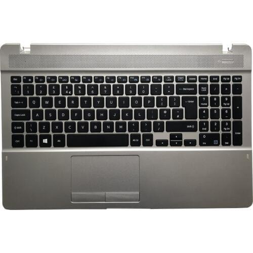 UK keyboard for Samsung NP 370E5J 370B5J 371E5J UK laptop keyboard with palmrest BA98-00317A