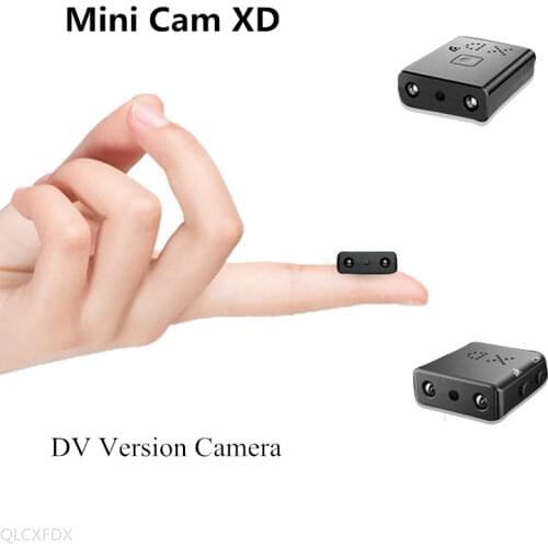 MINI Cam HD 1080P smart Camera Infrared Night Vision Security Cameras Loop Recording Support 32GB XD PK SQ11