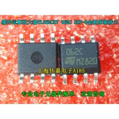 Xinyuan 10pcs/lot TL062CDT SOP8 TL062C SOP 062C TL062 SMD new and original IC