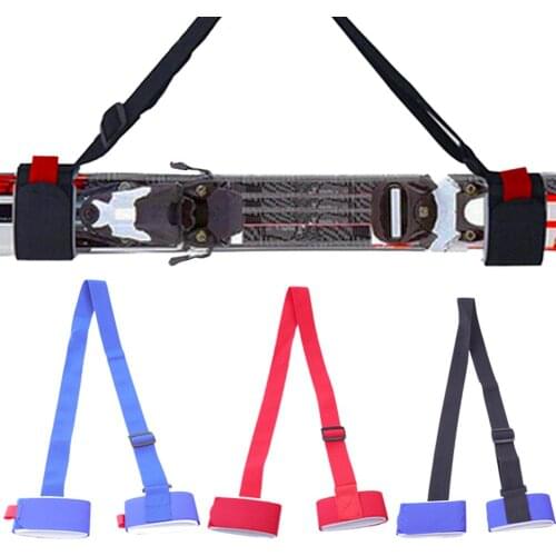 Adjustable Nylon Ski Board Easy to use and super durable Fixed Strap Shoulder Pole Carrier Lash Holder Sling