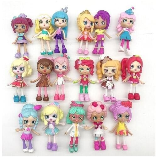 Shopping happy place Fruit Dolls Action Figures for Family Kids Gift Child Playing Toys