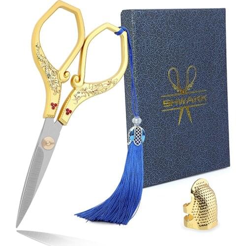 SHWAKK Sewing Dressmaking Tailor scissors Shear Scissor Leather Handicraft Upholstery Tool Sewing Accessories fabric Scissors