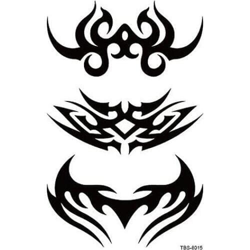 Waterproof Temporary Tattoo Mens Fire Tatoo Eagle Lotus Mandala Eye Flame Totem Water Transfer Fake Tatto For Man
