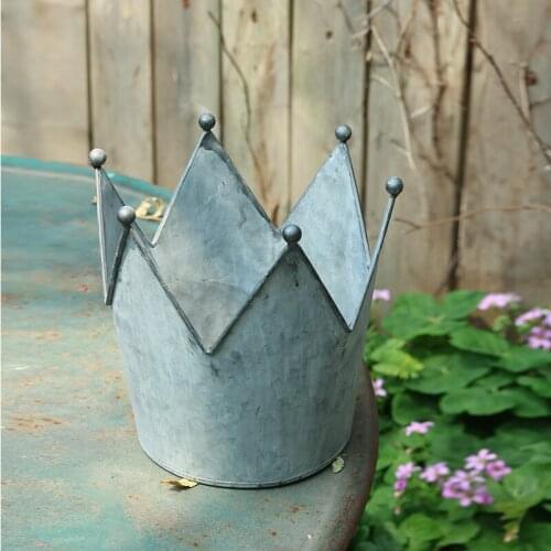 3 Styles Cute Vintage Bucket Flower Pot Planter Succulent Plant Flowerpot Home Garden Decor