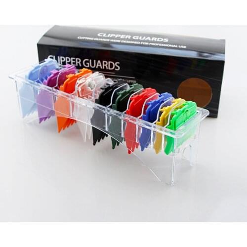 10Pcs Hair Clipper 1.5/3/4.5/6/10/13/16/19/22/25mm Limit Combs Electric Clipper Positioning Comb Replacement Tools For WAHL