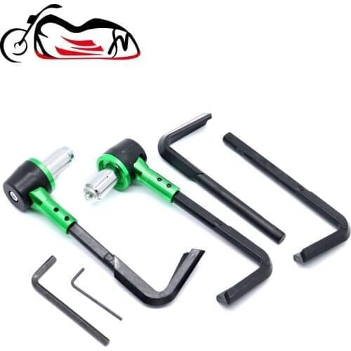 22mm Handlebar Grips Brake Clutch Levers Protect Guard For KAWASAKI NINJA 250/300/650 ER6N ER6F ER-6N ER-6F 6N NINJA250 NINJA300