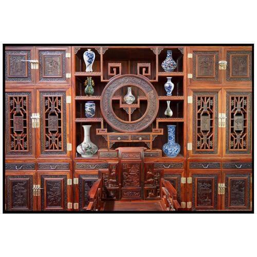 3d wallpaper 3d murals wallpaper for walls 3 d bookcase mural High-grade wooden bookshelf setting wall decoration room wallpaper